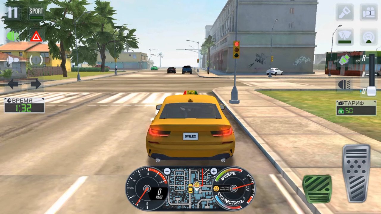 игра taxi sim 2020 много денег